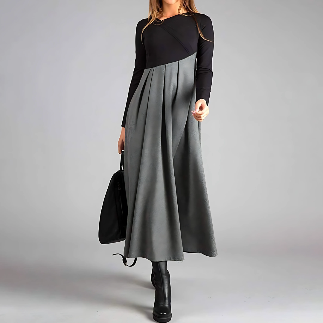 Isabelle | Elegant Draped Dress