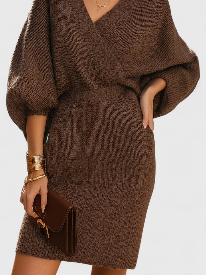 Thalienne | Elegant Knit Dress