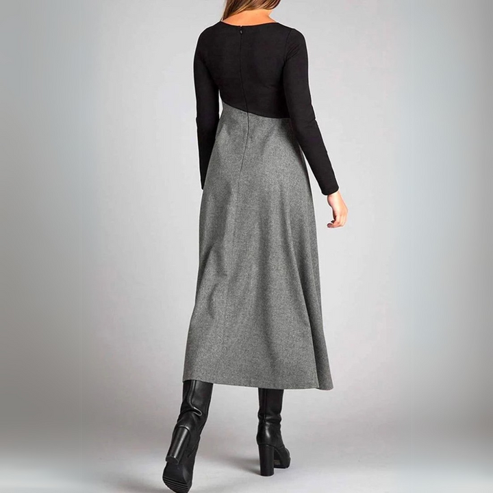 Isabelle | Elegant Draped Dress