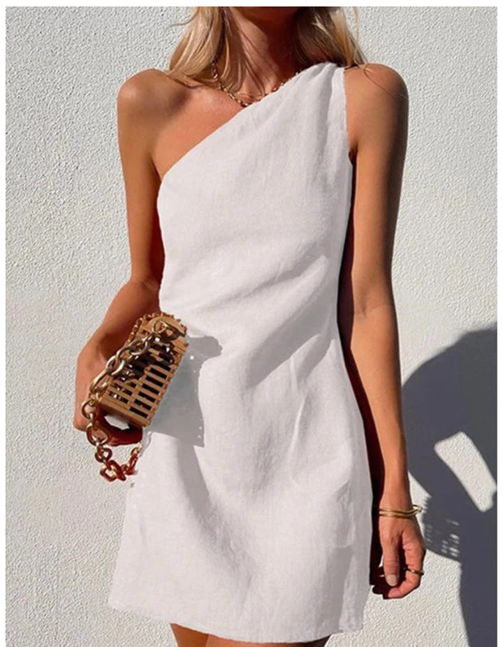 Lizzie – Halter Mini Dress