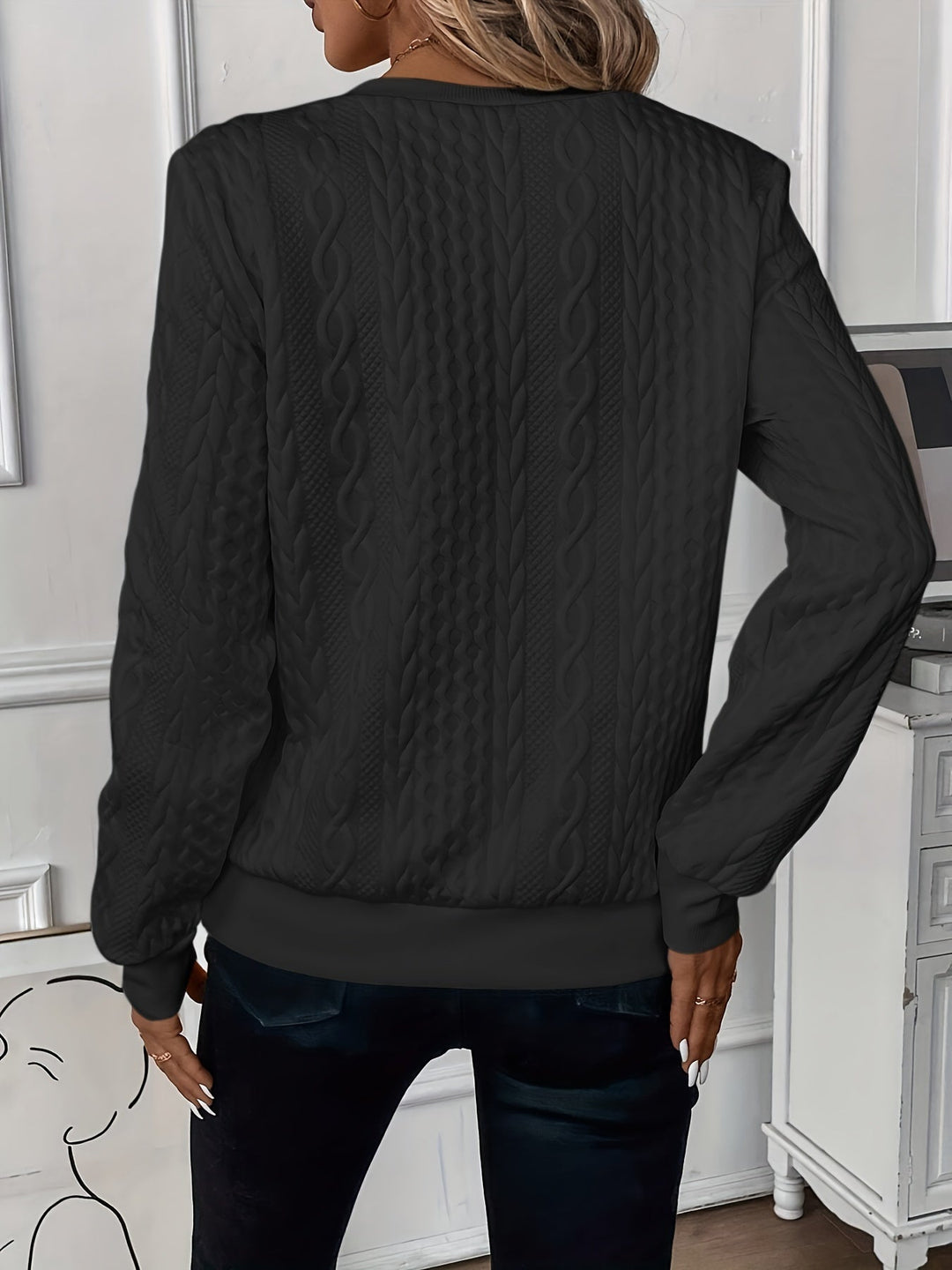 Amelira | Quilted Zip Pullover