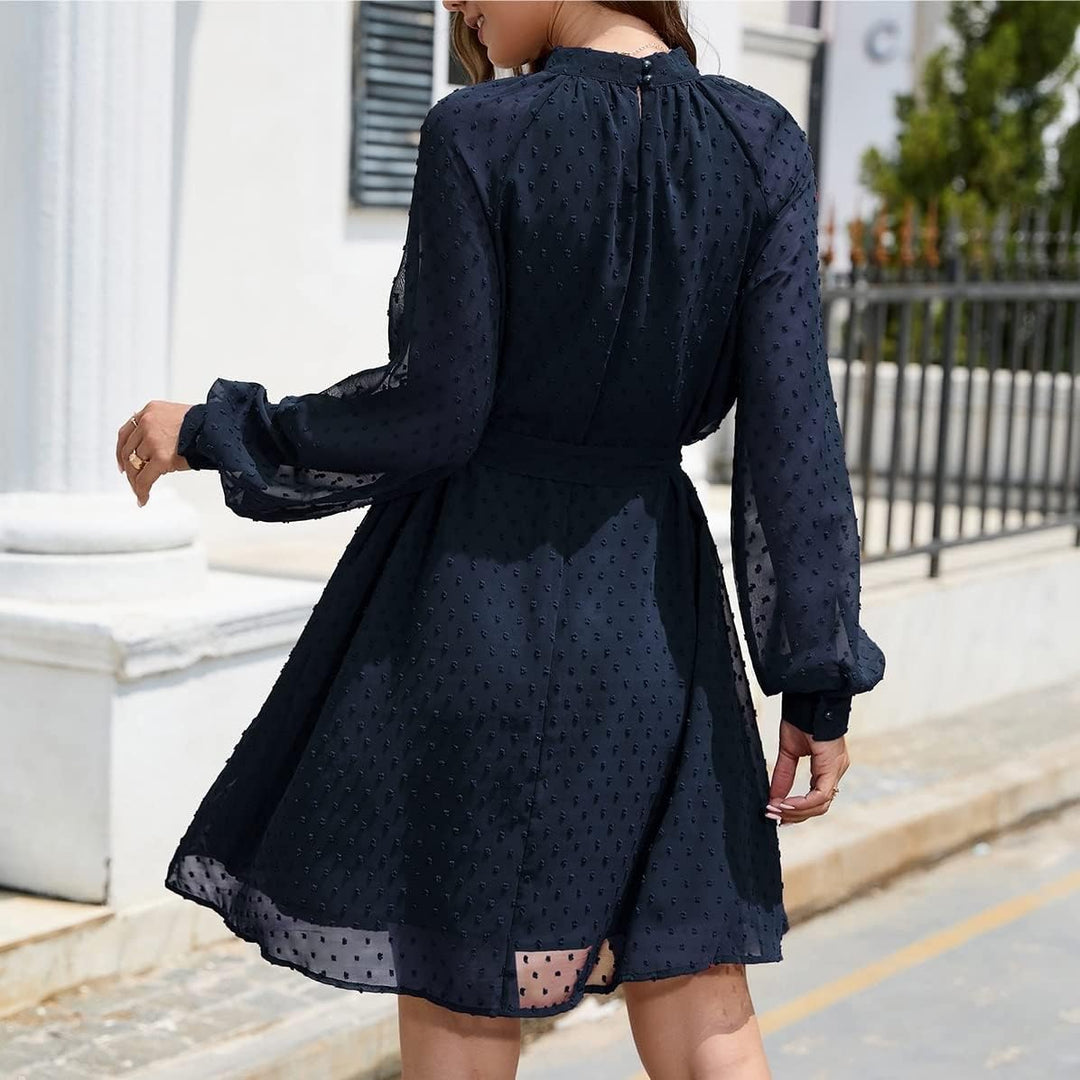 Jennie - Casual Long Sleeve Mini Dress