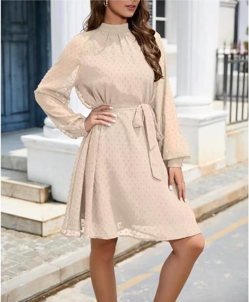 Jennie - Casual Long Sleeve Mini Dress