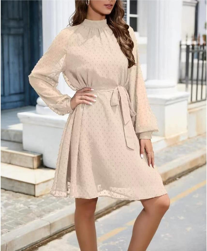 Jennie - Casual Long Sleeve Mini Dress