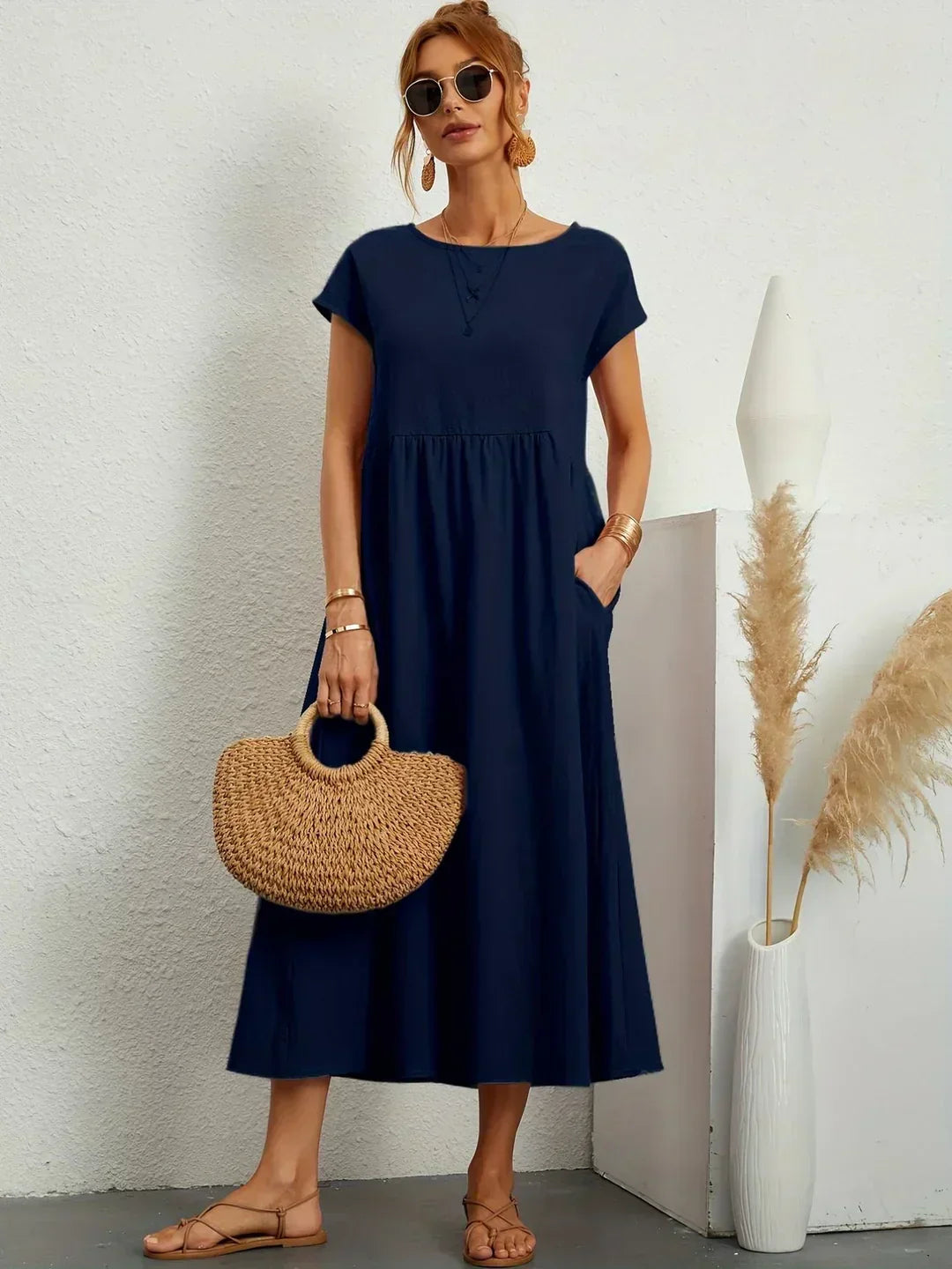 Sarina - Soft Cotton Dress