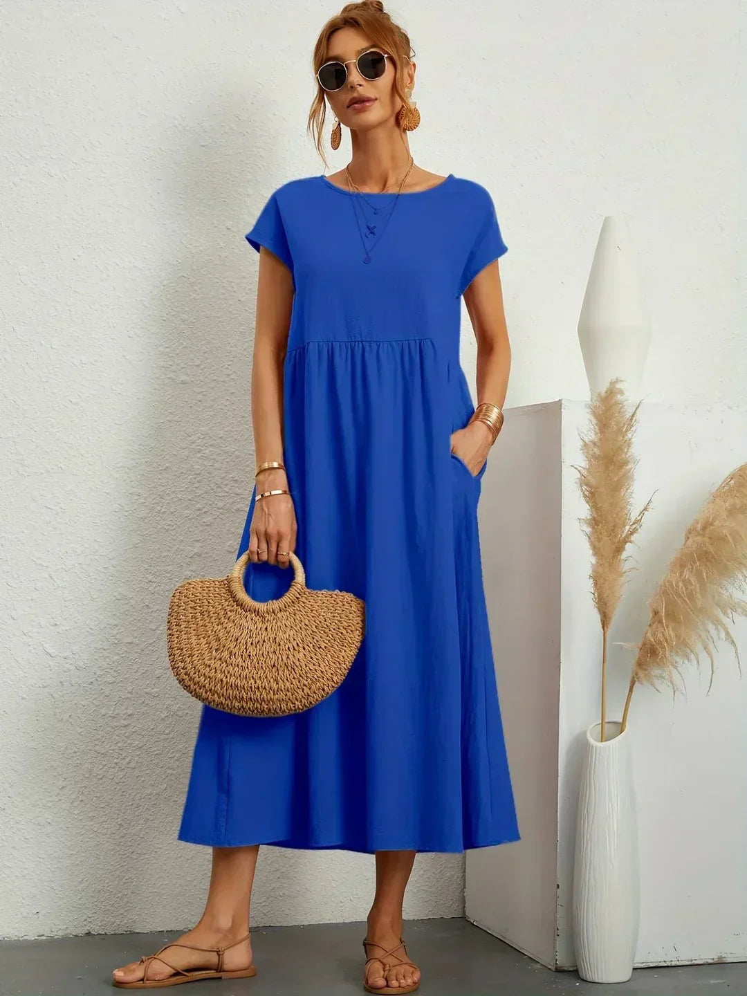 Sarina - Soft Cotton Dress