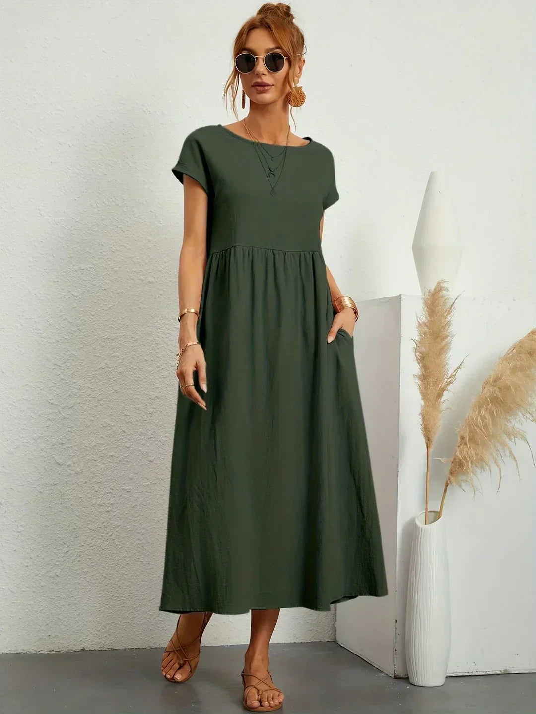 Sarina - Soft Cotton Dress