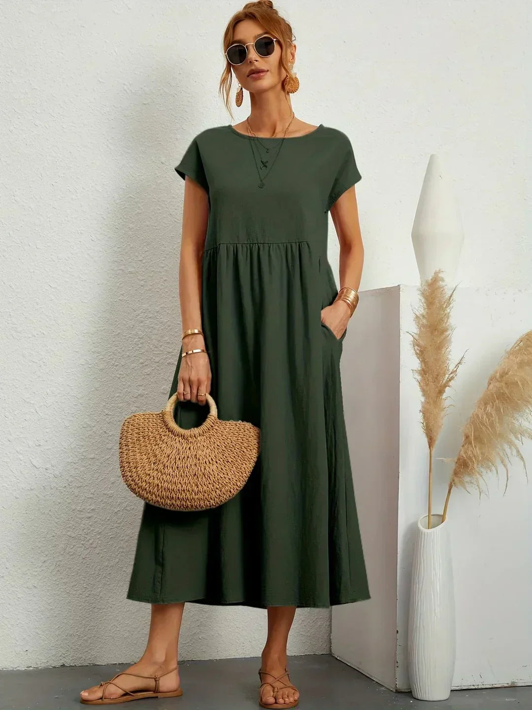 Sarina - Soft Cotton Dress
