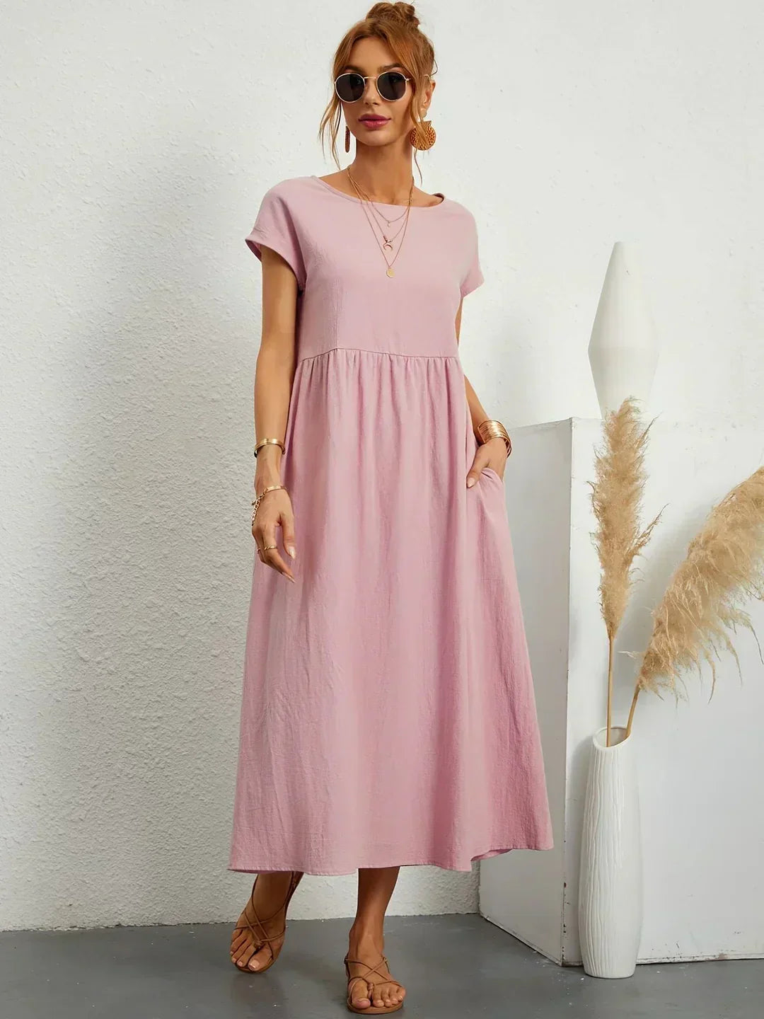 Sarina - Soft Cotton Dress