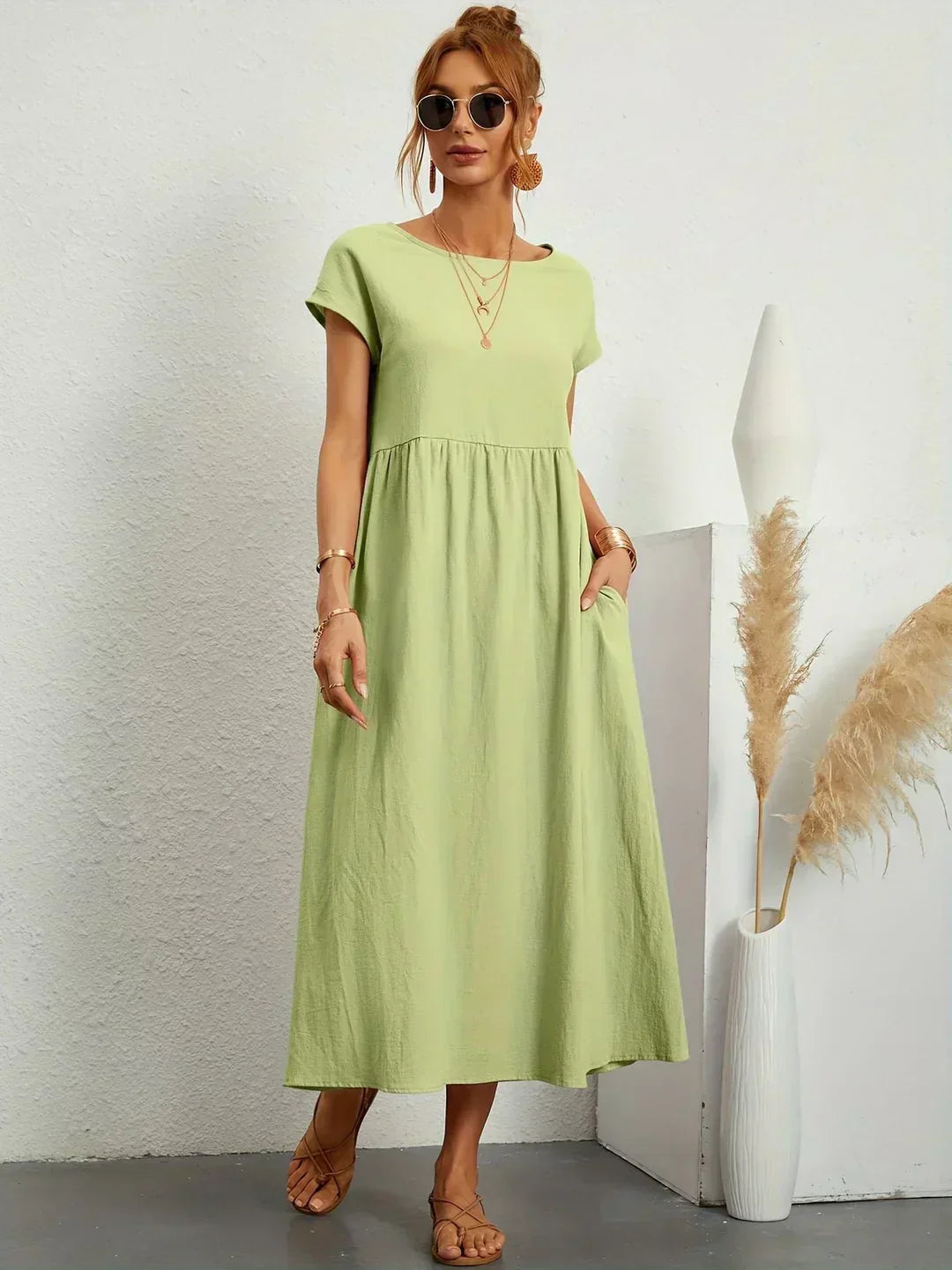 Sarina - Soft Cotton Dress