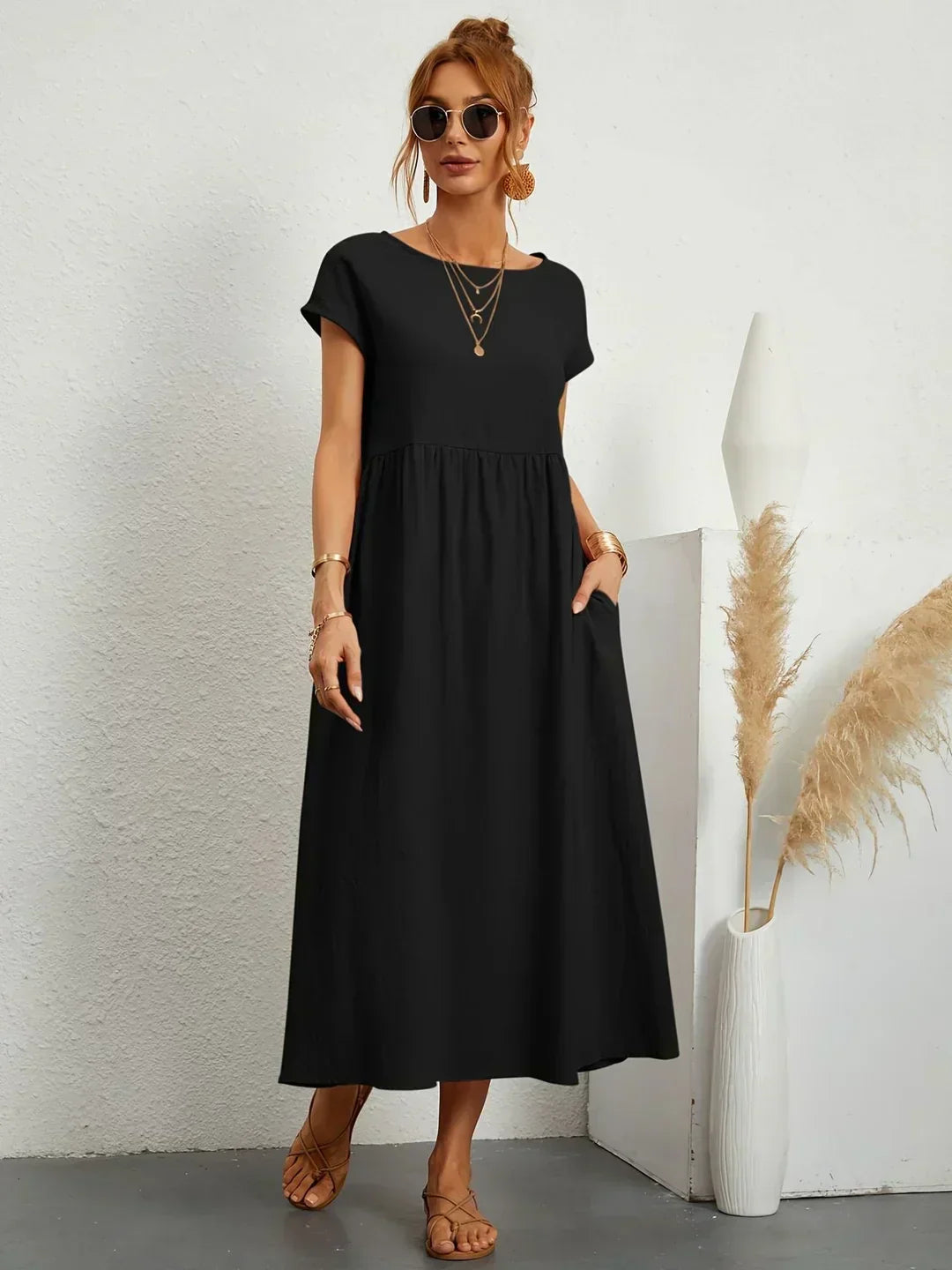 Sarina - Soft Cotton Dress