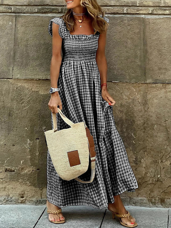Livia - Plaid Spring Dress