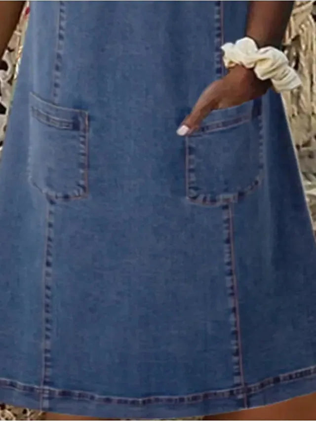 Amoura - Effortless Summer Denim Dress