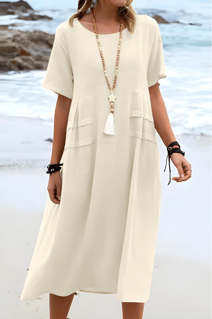 Elora - Summer Linen Dress