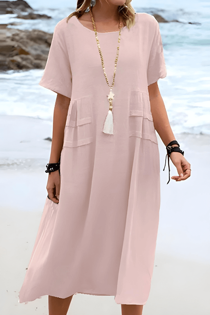 Elora - Summer Linen Dress